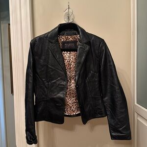 Wilsons leather black jacket